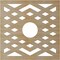 Ekena Millwork Chevron Wood Fretwork Pierced Ceiling Medallion, Hickory, 32"OD x 8 1/4"ID x 1/4"T CMWP32X32X0250CHHI - alternate 4